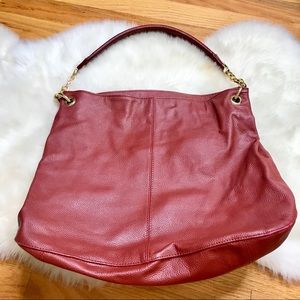 Cuore & Pelle red satchel